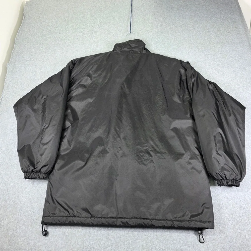 Easton Full Zip Lined Jacket Mens XL Black High‎ Performance Athletic Fit Casual
